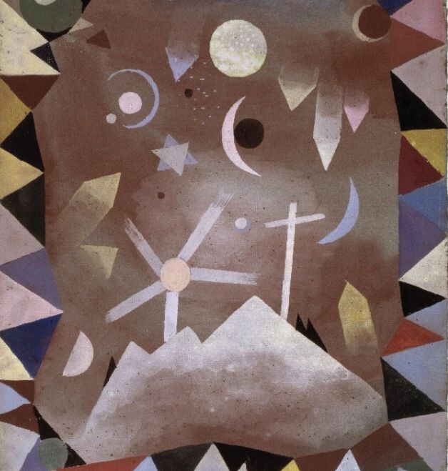 au-delà des sommets Paul Klee